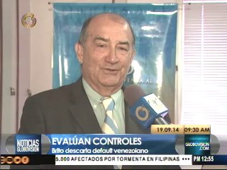 Vicente Brito no cree que Venezuela pueda caer en default