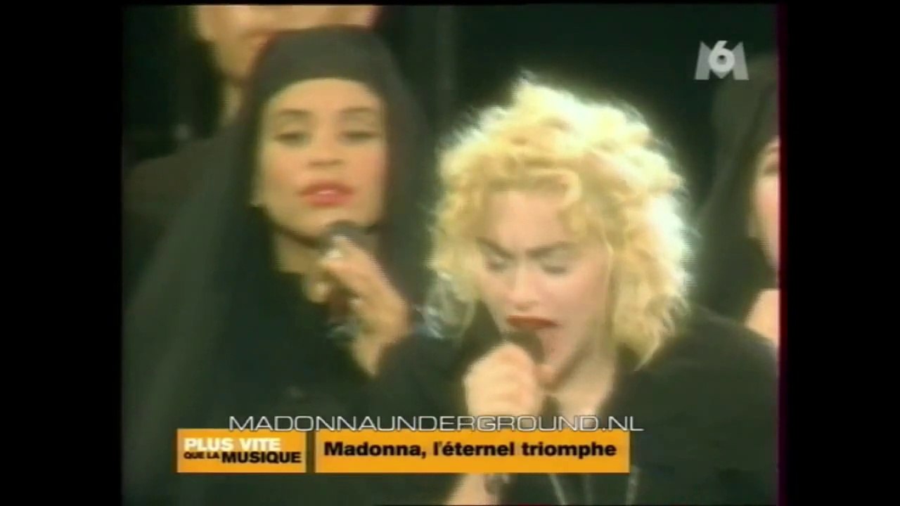 Madonna in " Faster than The Music " - French TV - 2004 -