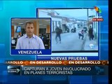 Venezuela: capturan a joven implicado en planes terroristas