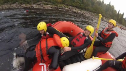Sortie Rafting UQAC septembre 2014