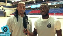 Luc Abalo et Patrice Annonay, du PSG handball, soutiennent le budget participatif