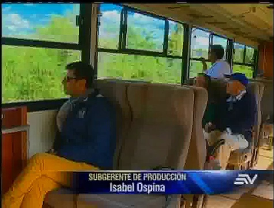 El 'Tren de la Dulzura' inaugura estaciones ferroviarias en Milagro y Naranjito