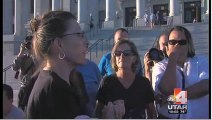 Natural Marriage Supporters Confronted by Same-Sex 