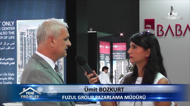 Fuzul Group Pazaralama Müdürü Ümit Bozkurt - Olimpa Park 2 Projesi - 2014 CNR Emlak Fuarı