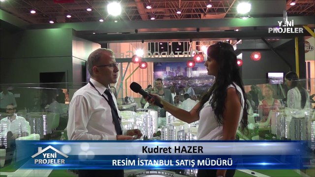 Resim İstanbul Satış Müdürü Kudret Hazer - Resim İstanbul Projesi - 2014 CNR Emlak Fuarı