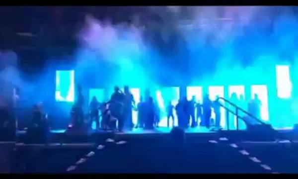 #Slam Rehearsals in #Houston. @juniorbachchan during rehearsals.