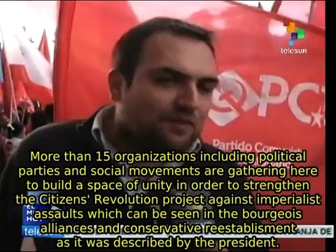 Ecuador: Rafael Correa announces Citizens' Revolution's radicalization