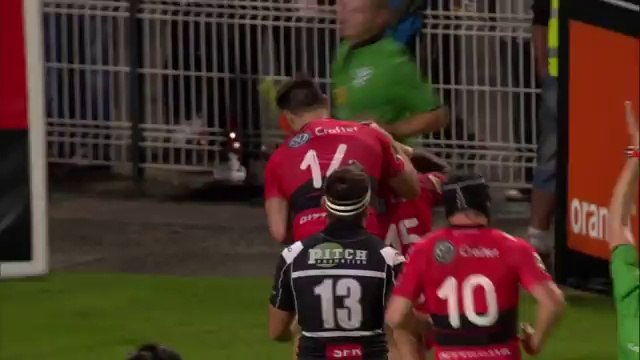 Brive-Toulon: Essai 2 Delon Armitage (TLN) - J6 - Saison 2014/2015