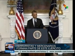 EEUU está armando al Ejército Libre Sirio, la oposición "moderada"