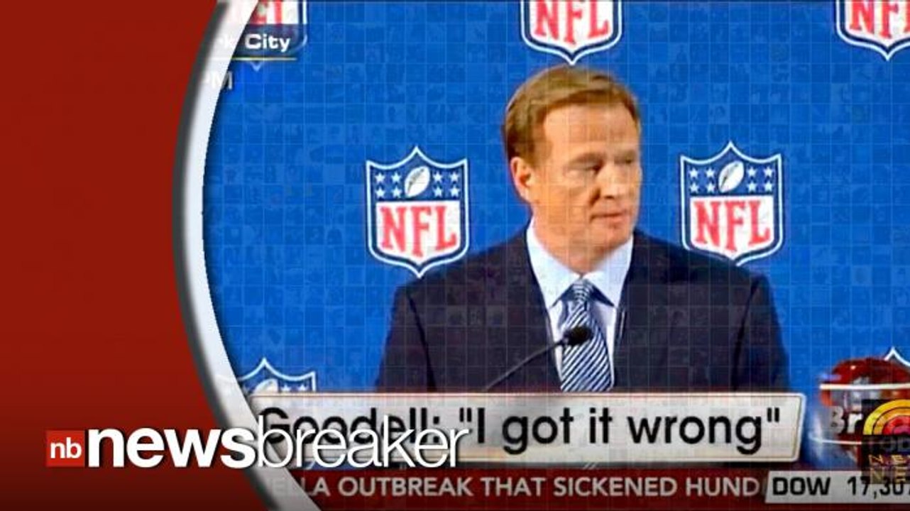 NFL Commissioner Roger Goodell Talks Ray Rice Incident, Vows to "Do Better"