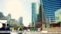 Bande promo de prélancement de France 24 sur le canal 33 de la TNT à Paris