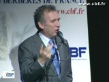 Intervention de François BAYROU (UDF) - Secondes Assises Nationales des Berbères de France