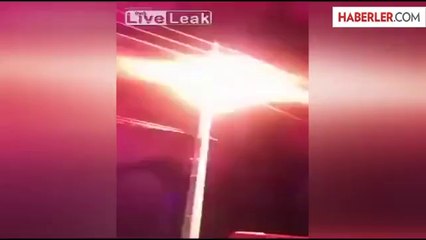 İntihar Etmek İsteyen Adam, Elektrik Direğinde Kül Oldu