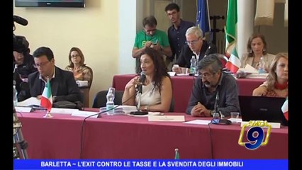 BARLETTA | Exit contro le tasse e la svendita degli immobili