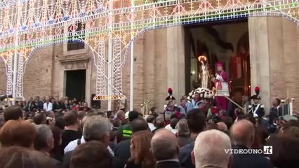 Irsina Sant Eufemia Uscita della Statua dalla Cattedrale