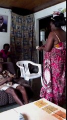 Afscheid van Daniel en zijn familie