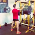 David Costa - Fitness Model - Front squat bras tendus @ 120 Kg