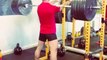 David Costa - Fitness Model - Front squat bras tendus @ 120 Kg