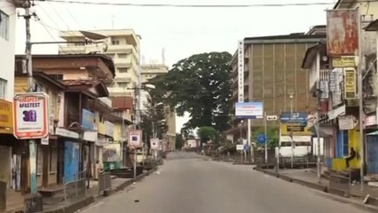 Ebola lockdown brings Sierra Leone capital to a halt