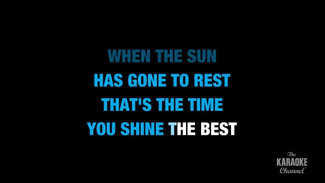 Twinkle, Twinkle Little Star in the Style of _Traditional_ karaoke video with lyrics (no lead vocal)