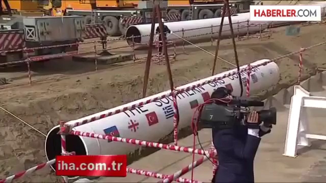 Taner Yıldız, Güney Kafkas Doğalgaz Boru Hattı'nın Temelini İmzaladı