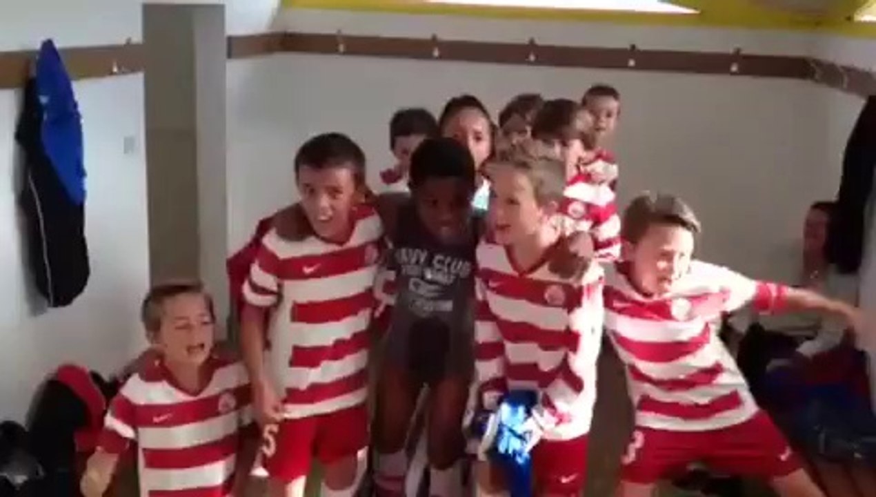 Plateau u11 la joie après nos belles victoires bravo !