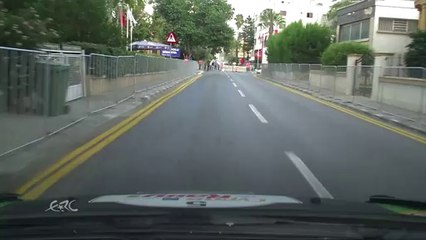 FIA ERC Asfalistiki Cyprus Rally 2014 - Al Rajhi OBC SS1