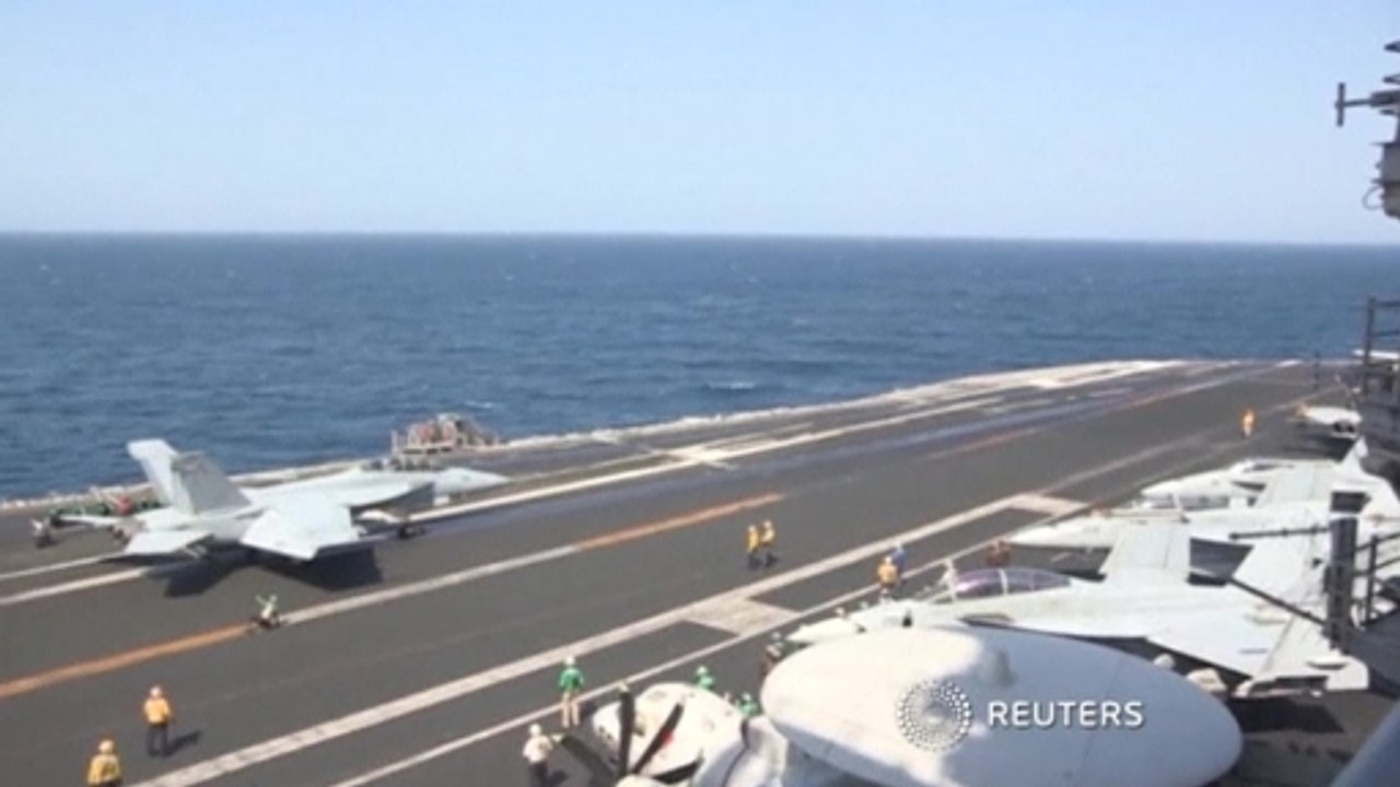 U.S. jets conduct missions against Islamic militants in Iraq