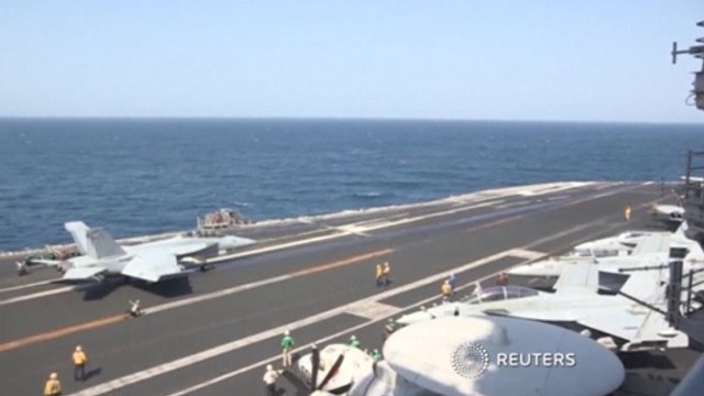 U.S. jets conduct missions against Islamic militants in Iraq