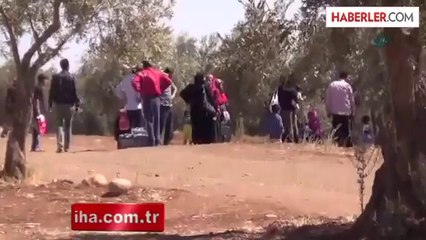 Sınır Hattından Dumanlar Yükseliyor