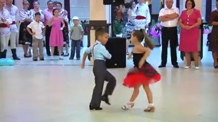 6 Year Old Couple Ballroom Dancing