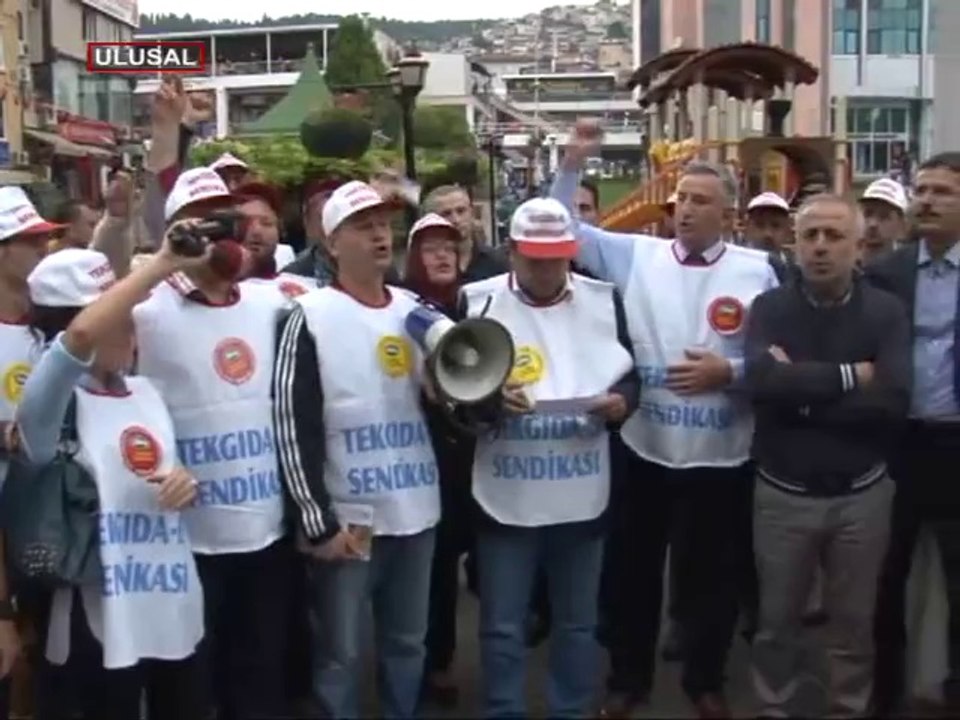 SÜTAŞ işçileri eylemde