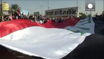 تظاهرات ضد آمریکایی در بغداد، پیشنهاد کری به ایران در مقابله با 