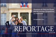 [REPORTAGE] Ouverture du Palais de l'Élysée pour les Journées européennes du patrimoine