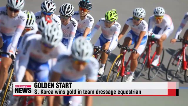 South Korea gets off to golden start at Incheon Asian Games