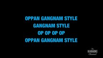 Gangnam Style in the Style of _PSY_ karaoke video with lyrics (no lead vocal)