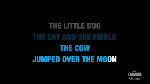 Hey Diddle Diddle in the Style of _Traditional_ karaoke video with lyrics (no lead vocal)
