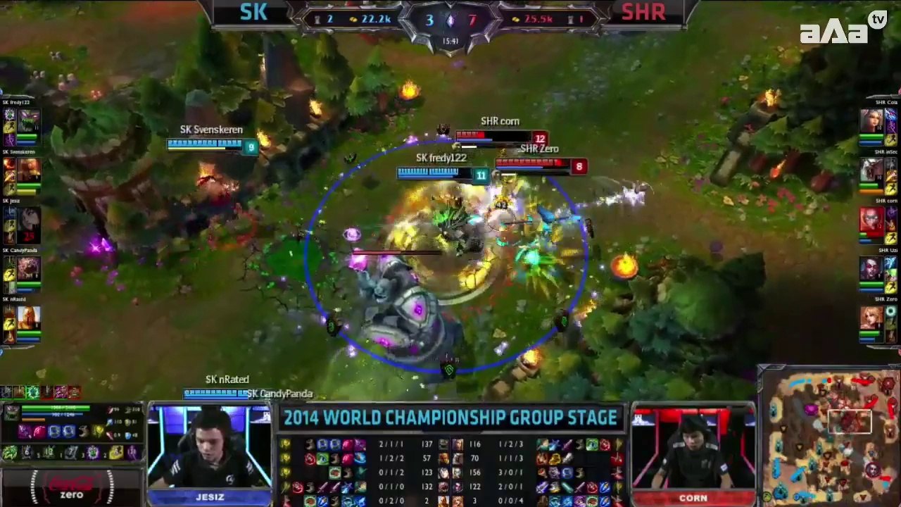 S4WC Day 3 - SSW vs DP + SK vs SHR - Groups A & B - League of Legends