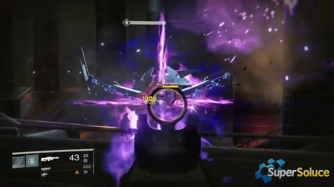 Destiny : Première Zone de Ténèbres de la mission \"Marée Montante\"