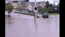Lluvias torrenciales e inundaciones en Croacia