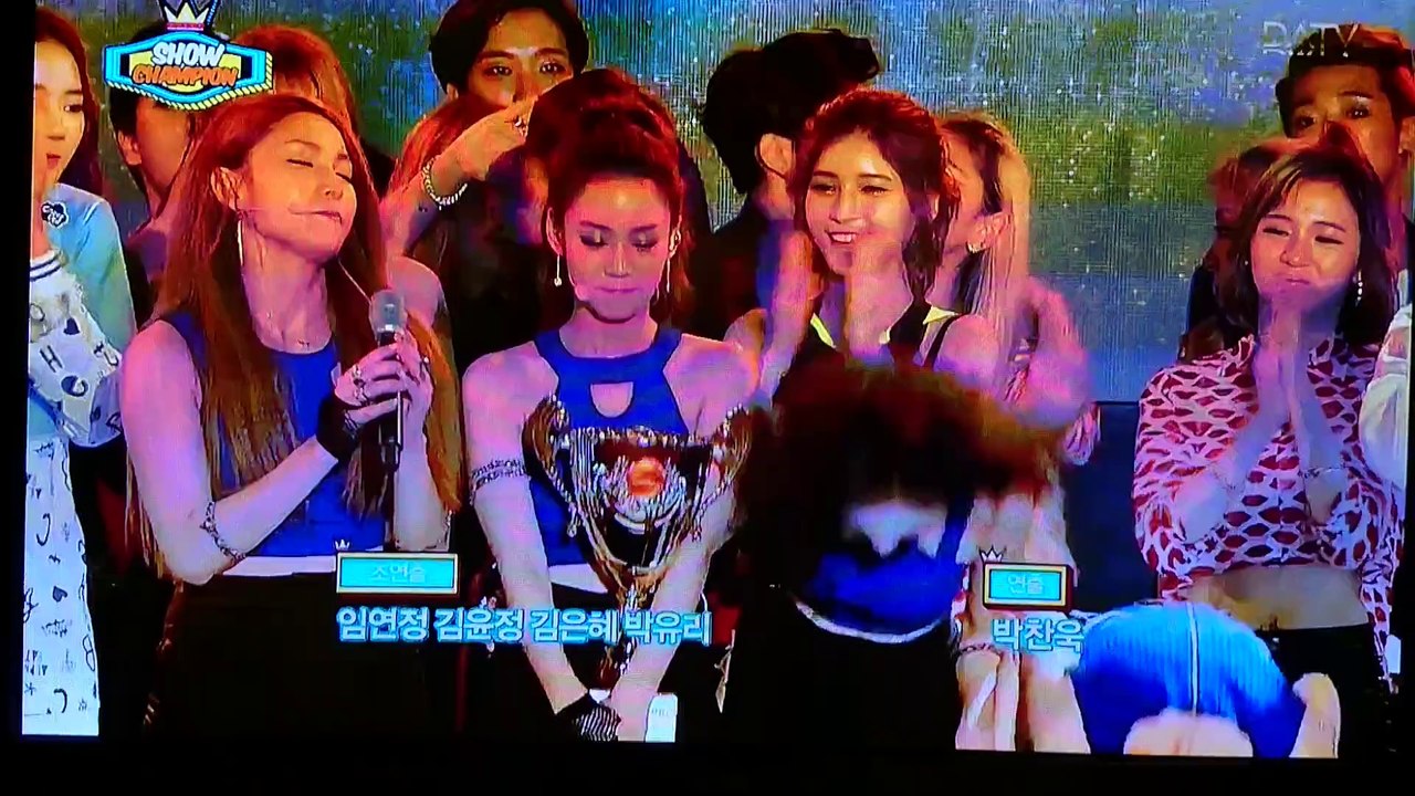 20140827SHOW CHAMPION MAMMAMIA1位コメント