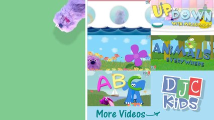 Urple Teaches the Letters ABCDE Alphabet Video