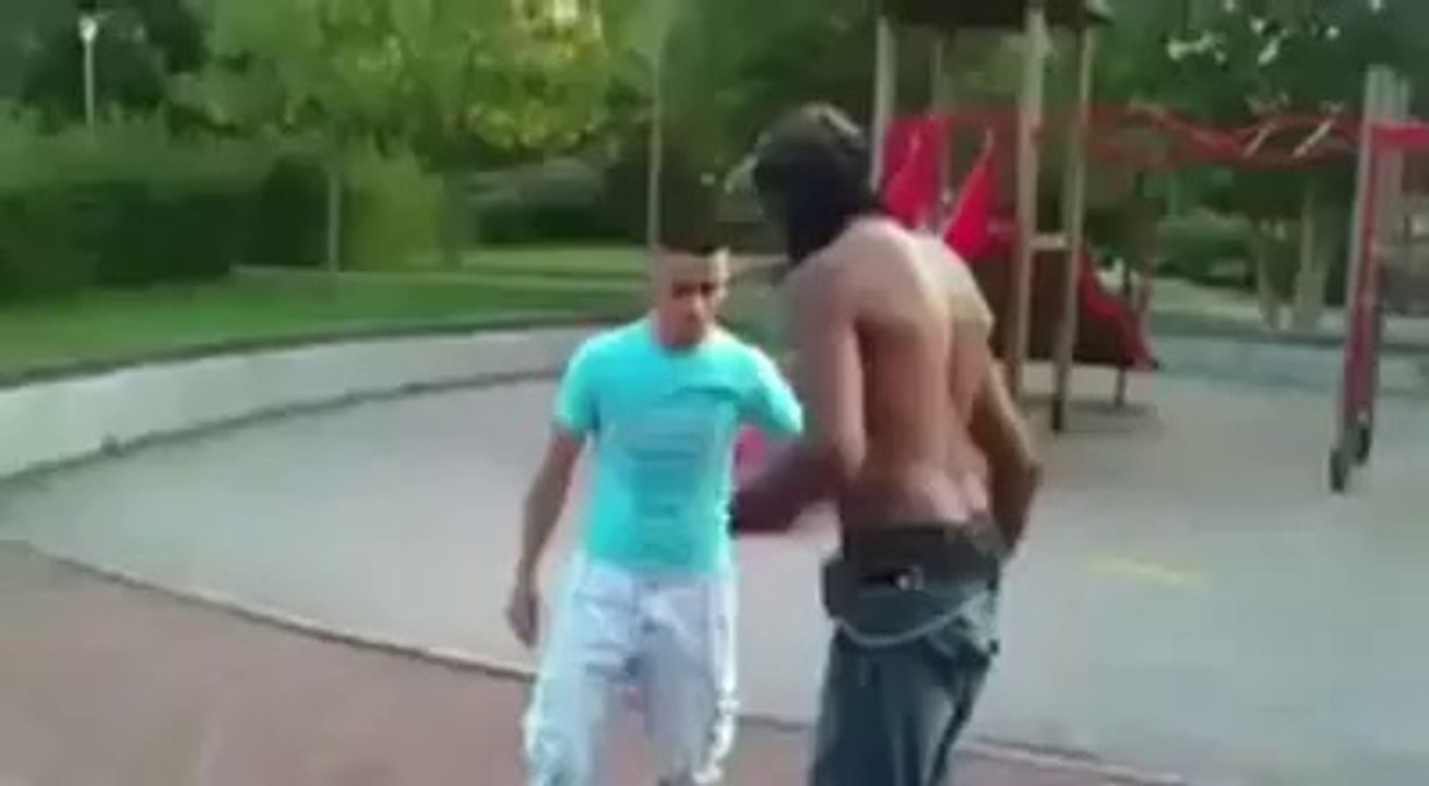 Nigga get's owend!!!!