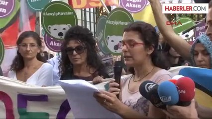 Beyoğlu'nda "İklim Değişikliği Zirvesi" Yürüyüşü