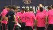 Barça affiliate team players join training session, coach to unveil starters on Sunday