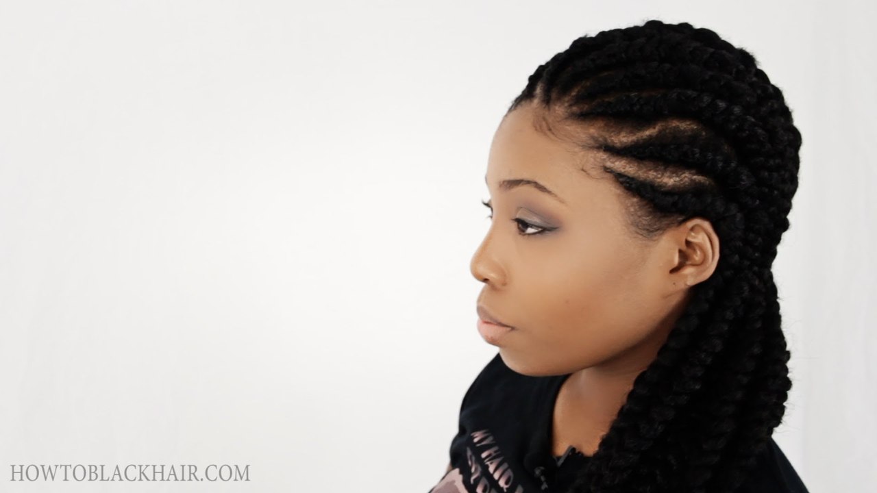 Crochet Braid Pattern For Natural Hair Styles Tutorial Part 2 of 6 - video  Dailymotion