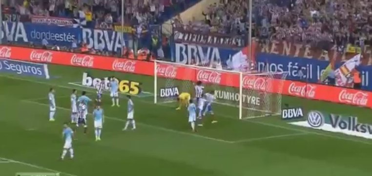 Godin - Atletico Madrid 2-1 Celta Vigo (20.09.2014) Liga BBVA