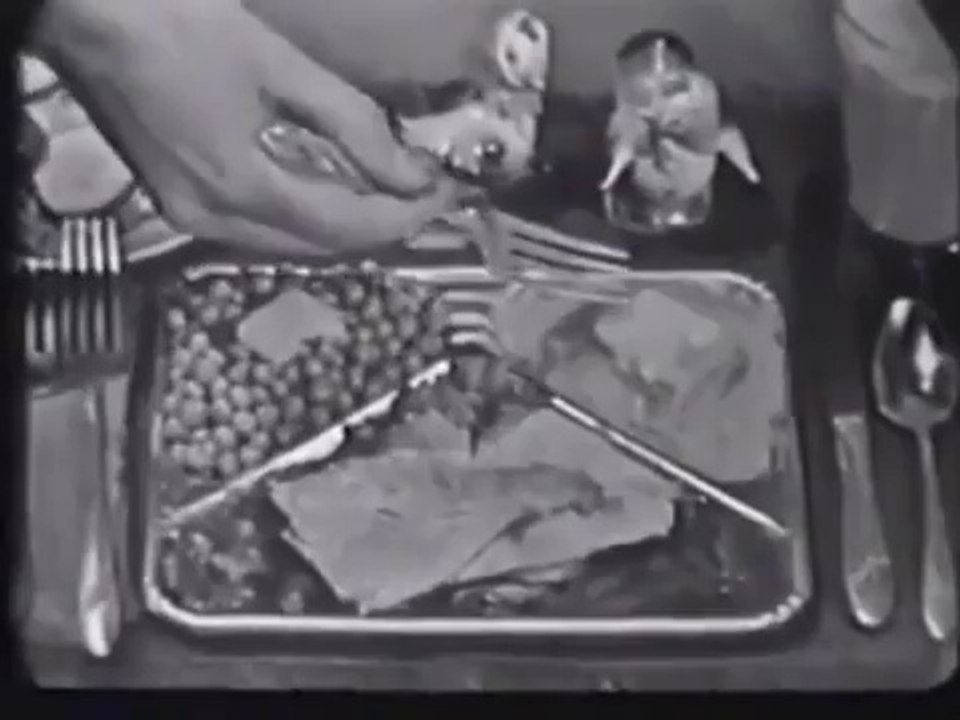 1955 SWANSON TV DINNER COMMERCIAL