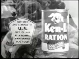 VINTAGE 1958 KEN L RATION DOG FOOD COMMERCIAL ~ BOY ADOPTS A WET & HUNGRY DOG
