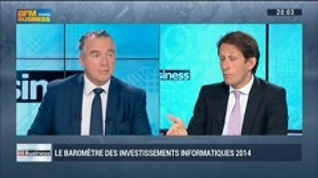 Les entreprises relancent-elles leurs investissements en informatique ?: Yves Bernaert et Matthieu Camus, dans 01Business – 20/09 1/4